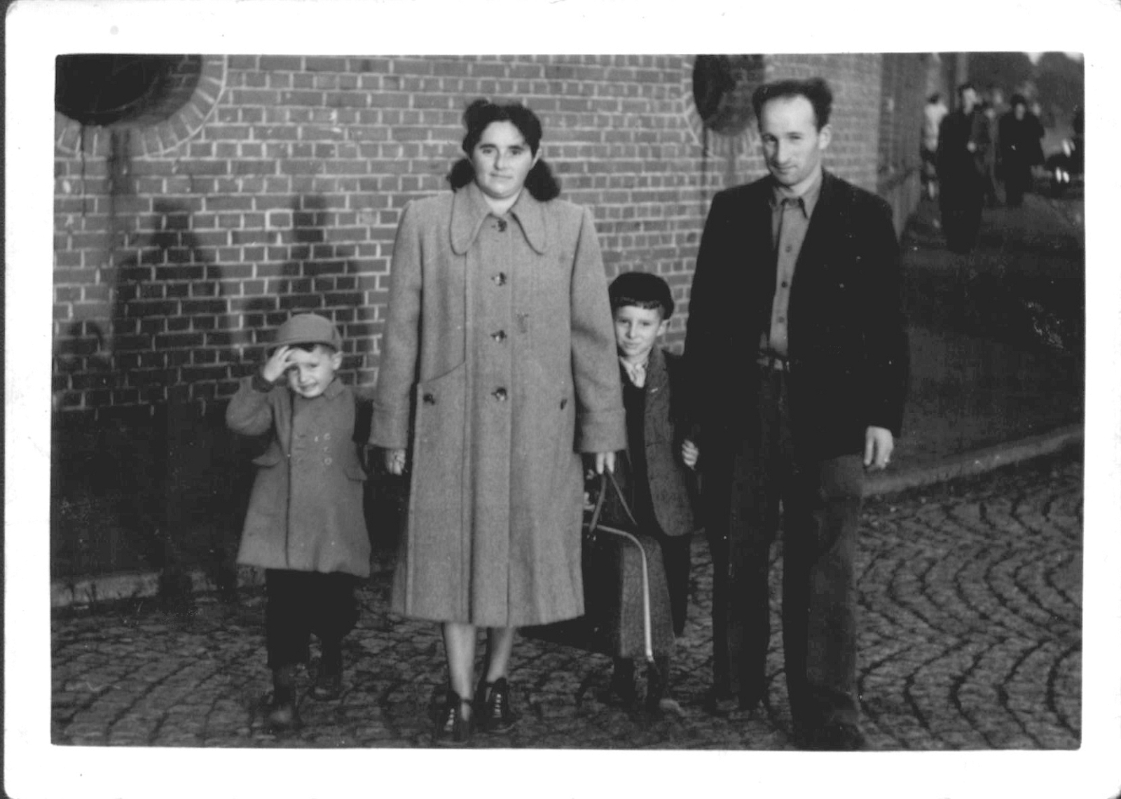 Family in Bremen 1949